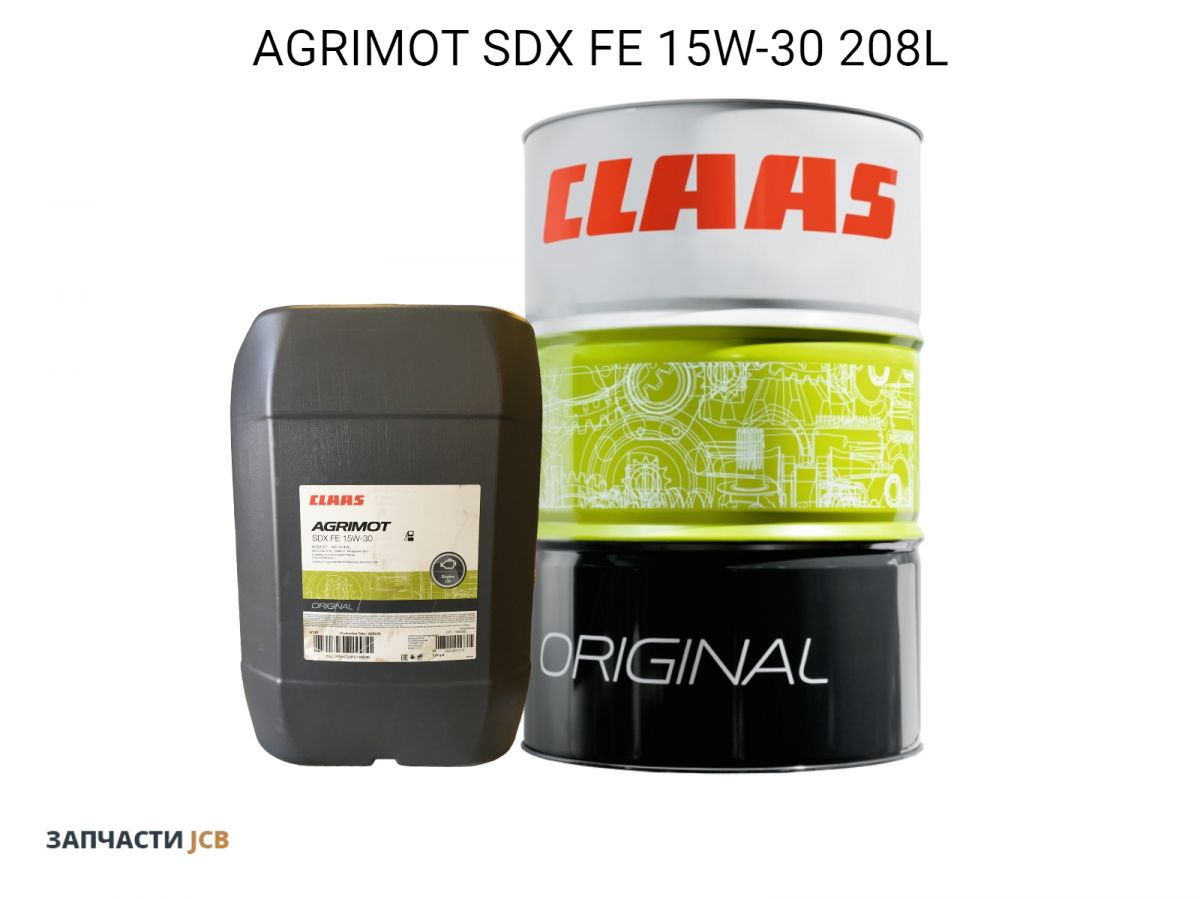 Моторное масло CLAAS AGRIMOT SDX FE 15W-30 208L