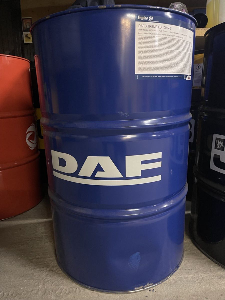 Моторное масло DAF XTREME FE 15W-40 208L