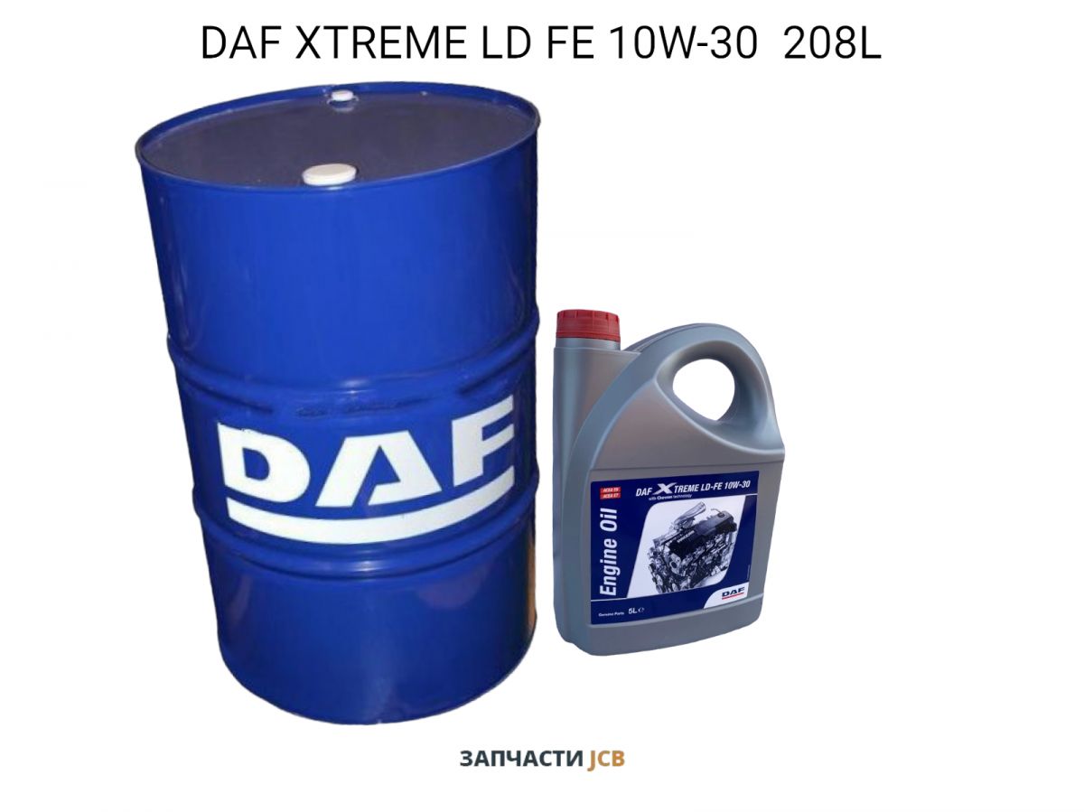 Моторное масло DAF XTREME LD FE 10W-30 208L