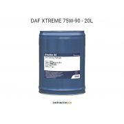 Трансмиссионное масло DAF XTREME 75W-90  20L