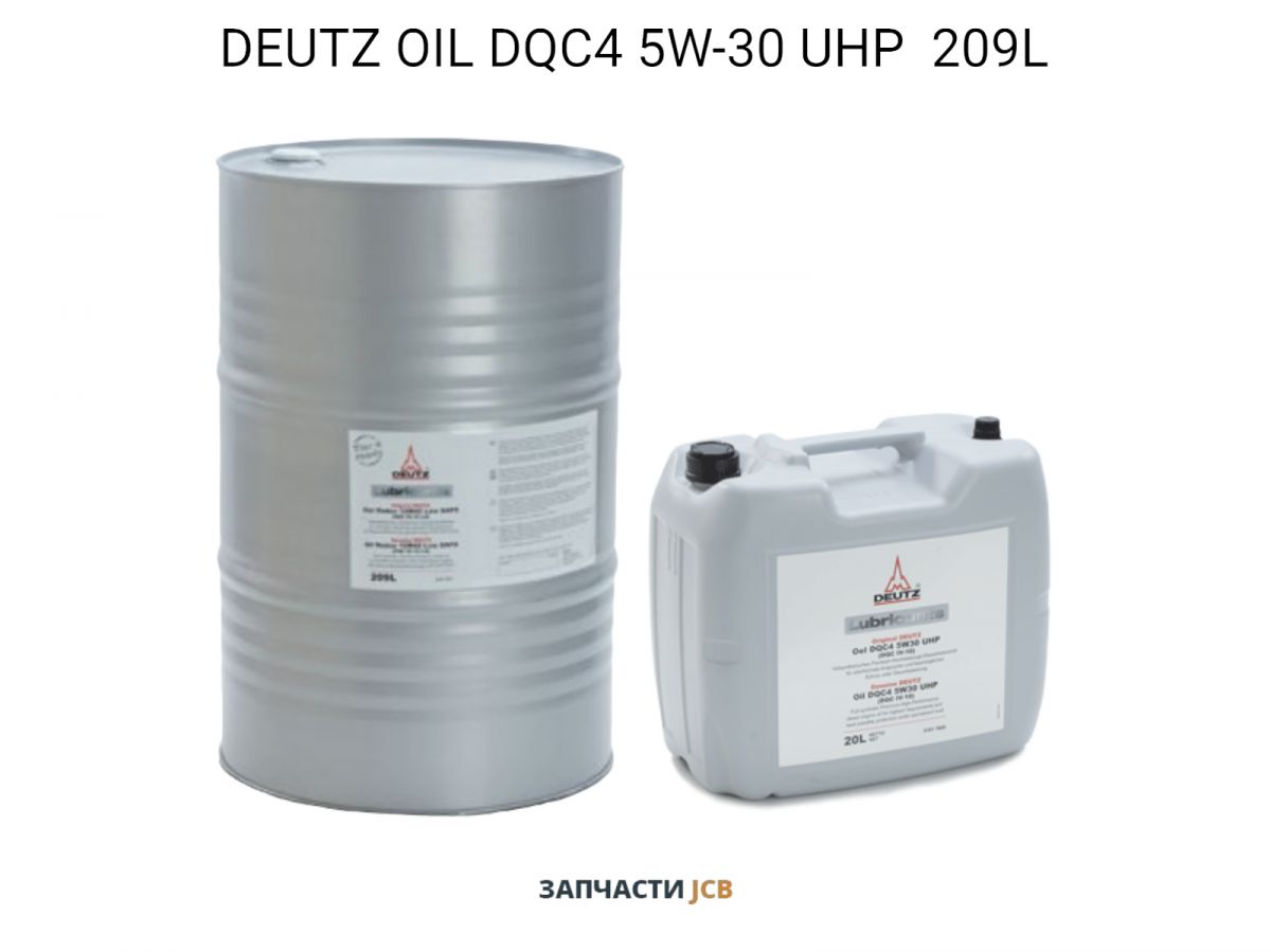 Масло моторное DEUTZ OIL DQC4 5W-30 UHP 209L