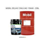 Масло моторное MOBIL DELVAC CNG/LNG 15W40 - 208L