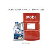 Масло моторное MOBIL SUPER 1000 X1 15W-40 - 208L