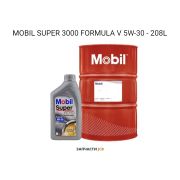 Масло моторное MOBIL SUPER 3000 FORMULA V 5W-30 - 208L