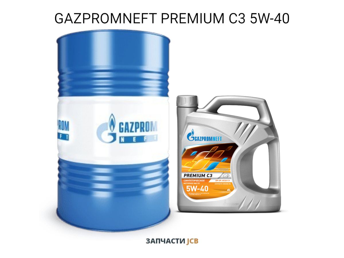 Масло моторное GAZPROMNEFT PREMIUM C3 5W-40