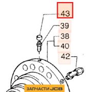 Крышка сапуна ступицы JCB 10/906714