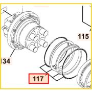 Кольцо уплотнительное JCB 333/P8805