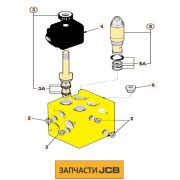 Клапан поворотный JCB 25/220996