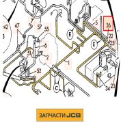 Провод JCB JNR0055